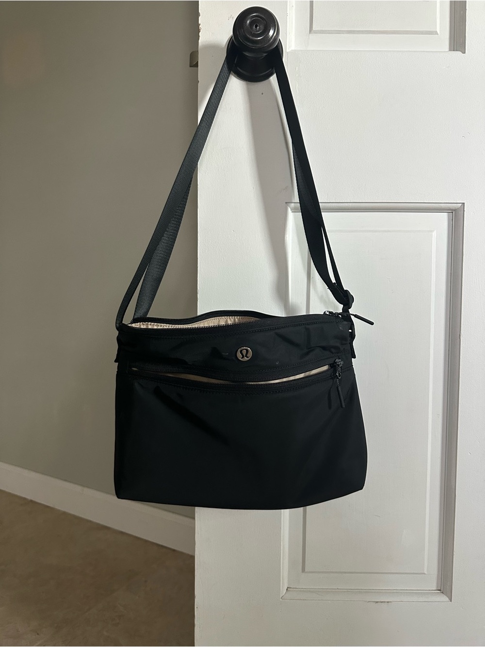 lululemon Black Crossbody Shoulder Bag